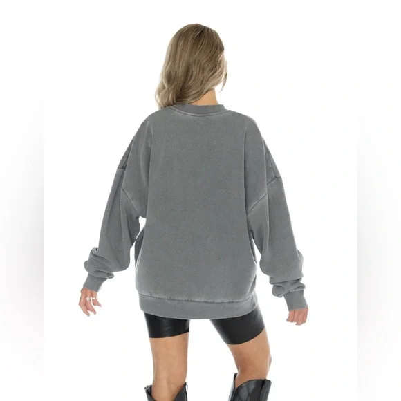 NEW - Gameday Couture Chicago Bears oversized sweatshirt - Picture 2 of 6